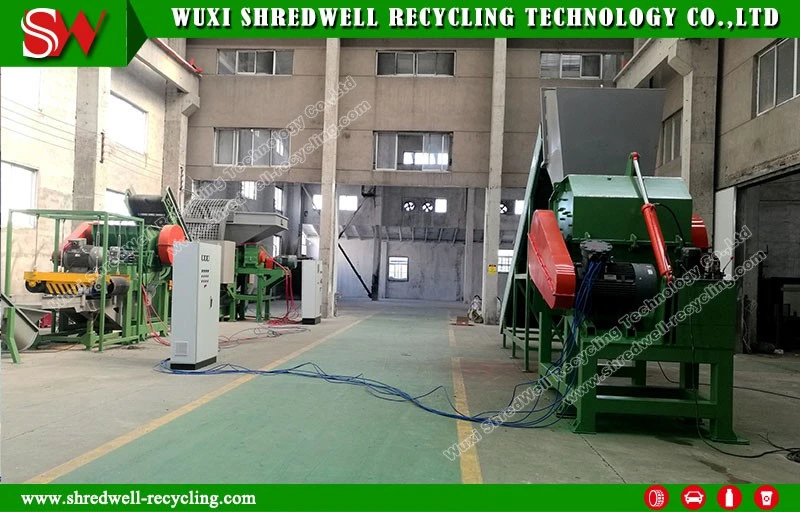 High Cpacity PCB Board Recycling Hammer Mill Shredder