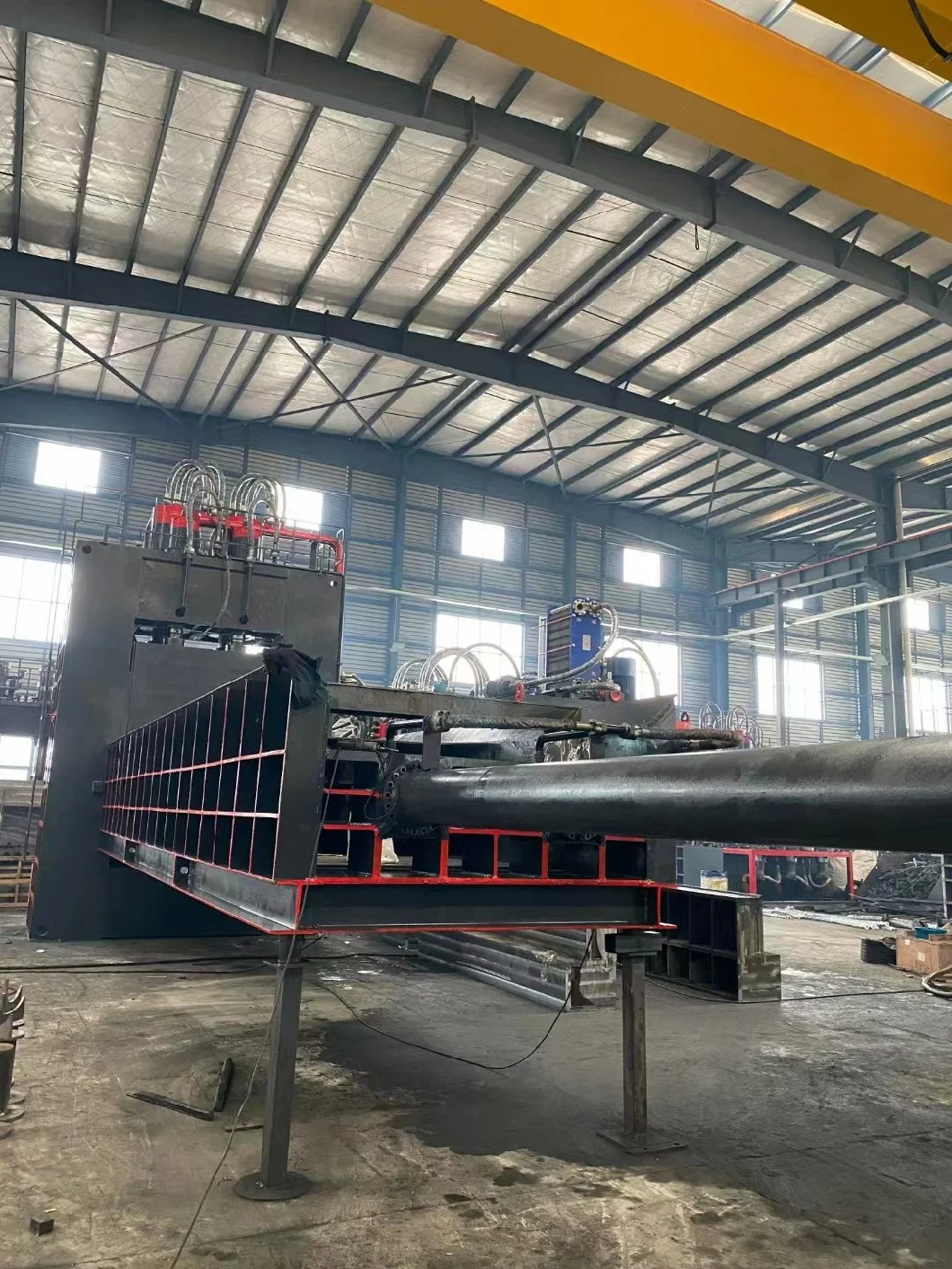 Heavy Duty Guillotine Metal Shear Machine Scrap Steel Iron Aluminum Hydraulic Gantry Shear Machine for Steel Plant Recycling