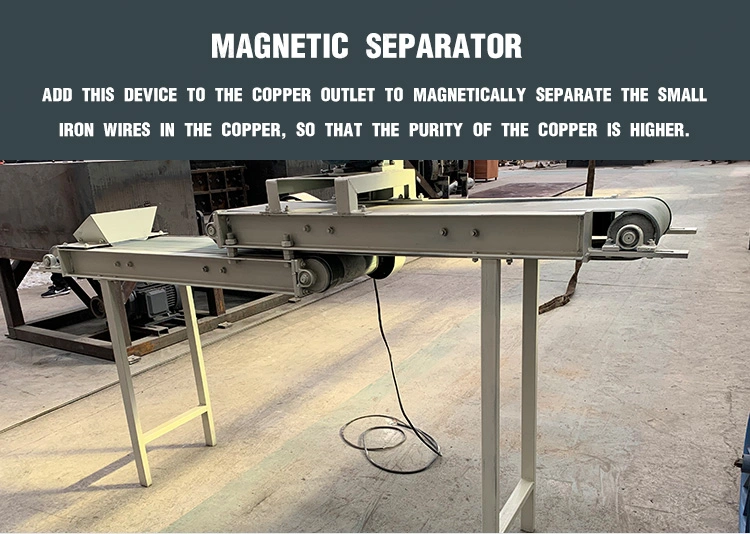 Copper Scrap Recycling Plant Recycling Copper Wire Cable Granulator Separator Machine